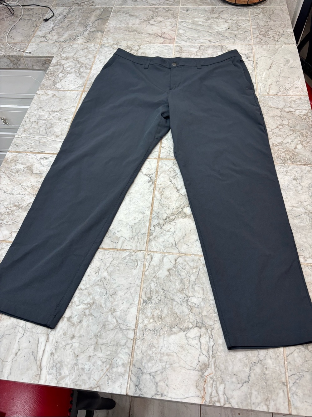 Lululemon Pants Mens 38x31 Gray ABC Classic Fit VersaTwill Performance Chinos